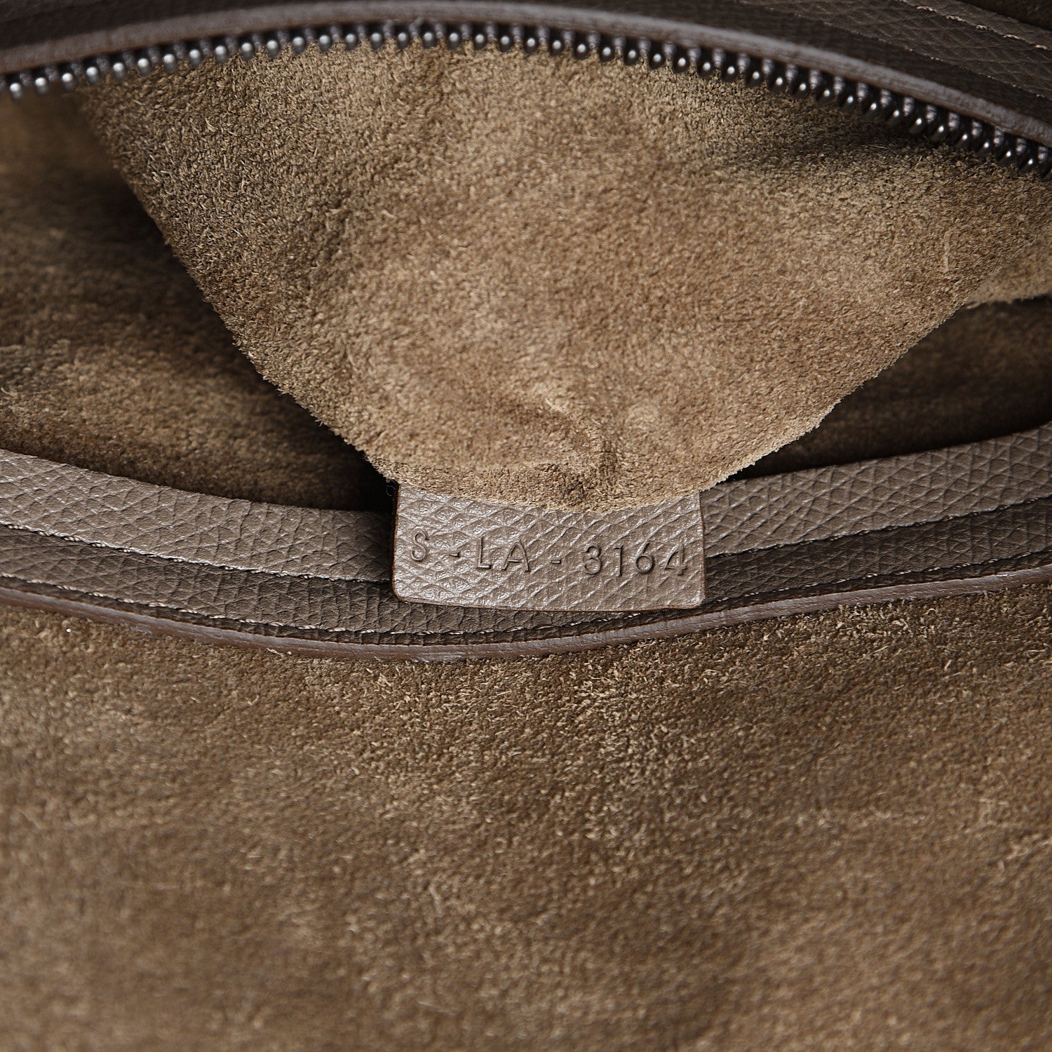 Celine Baby Grained Calfskin Medium Phantom Luggage Taupe 7 of 10