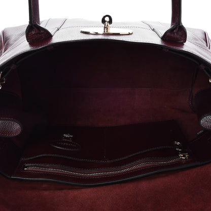 Mulberry Natural Leather Bayswater Oxblood 5 of 8