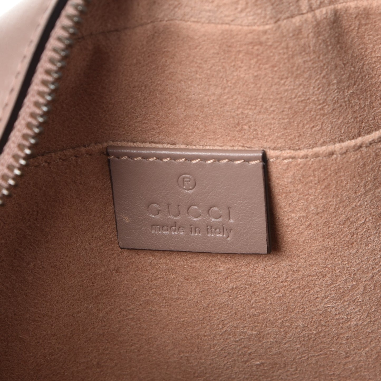 Calfskin Matelasse Small GG Marmont Chain Shoulder Bag Taupe