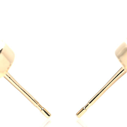 Chanel Metal Enamel CC Earrings Black Gold 3 of 4