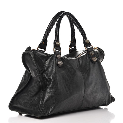 Balenciaga Agneau Giant 21 Rose Gold Hardware Work Black 4 of 14