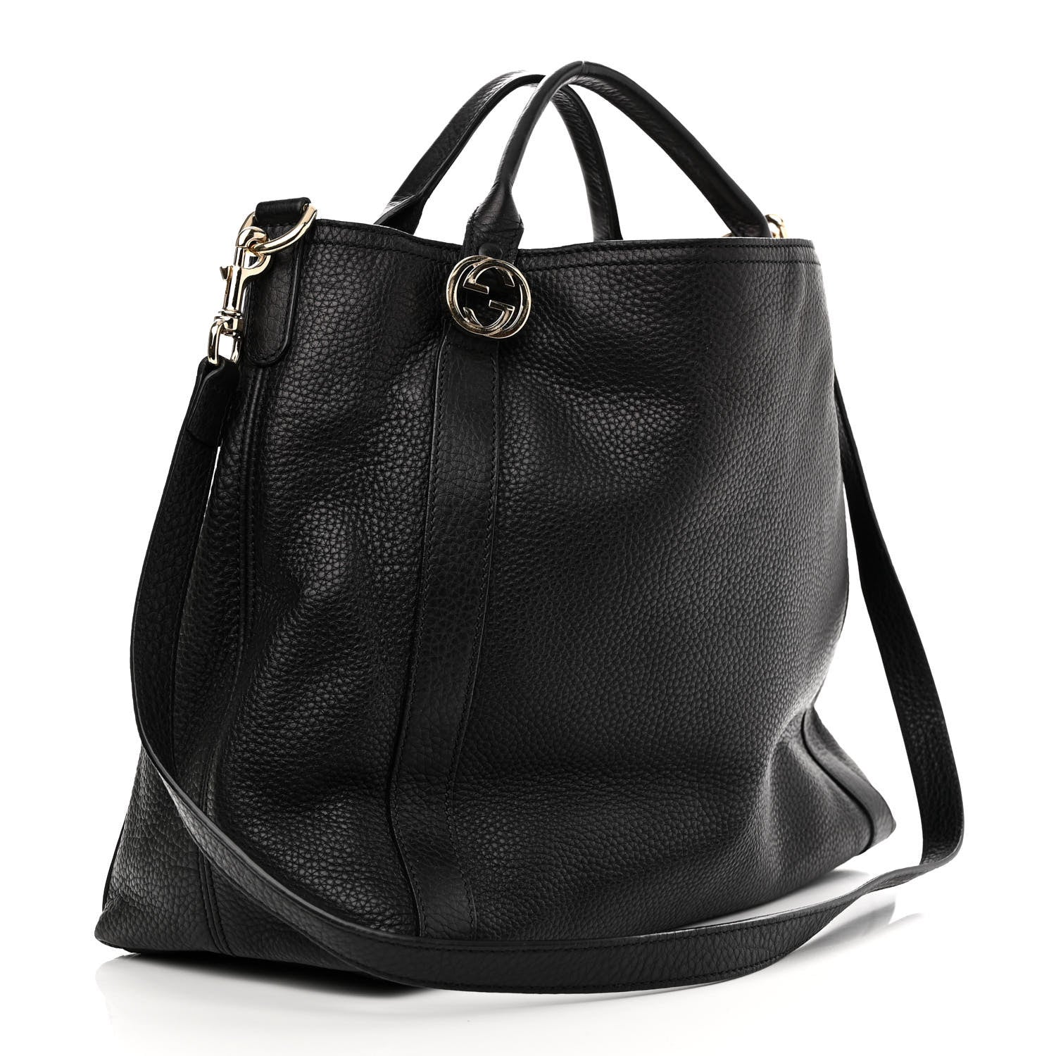 Gucci Cellarius Calfskin Medium Miss GG Top Handle Bag Black 3 of 17