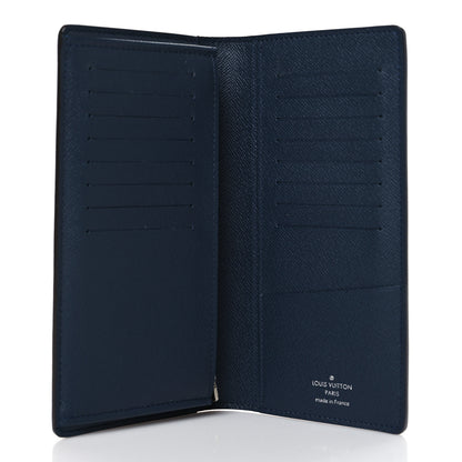 Louis Vuitton Epi Brazza Wallet Navy 5 of 6