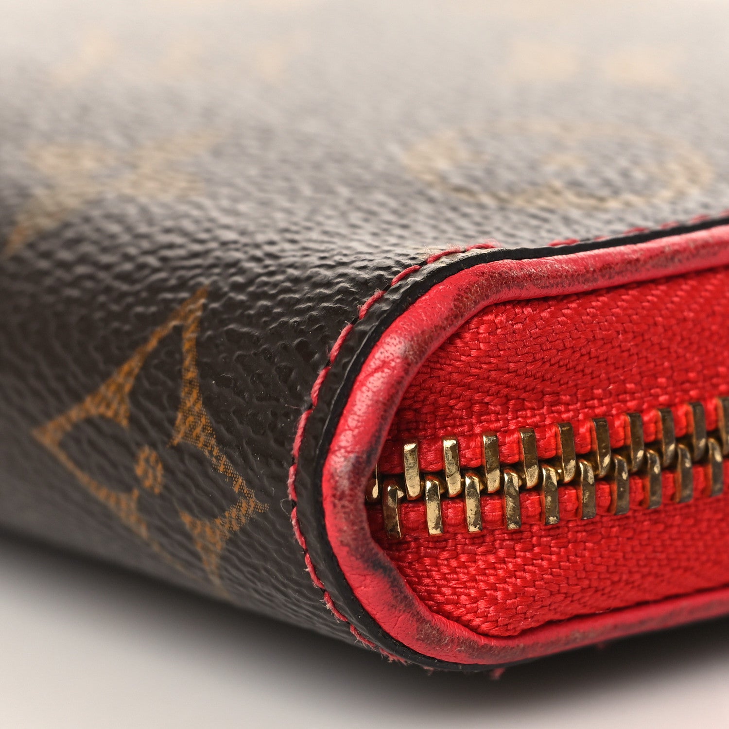 Louis Vuitton Monogram Retiro Zippy Wallet Cherry 8 of 11