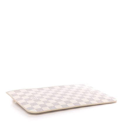 Louis Vuitton Damier Azur Neverfull MM GM Pochette Rose Ballerine 4 of 7
