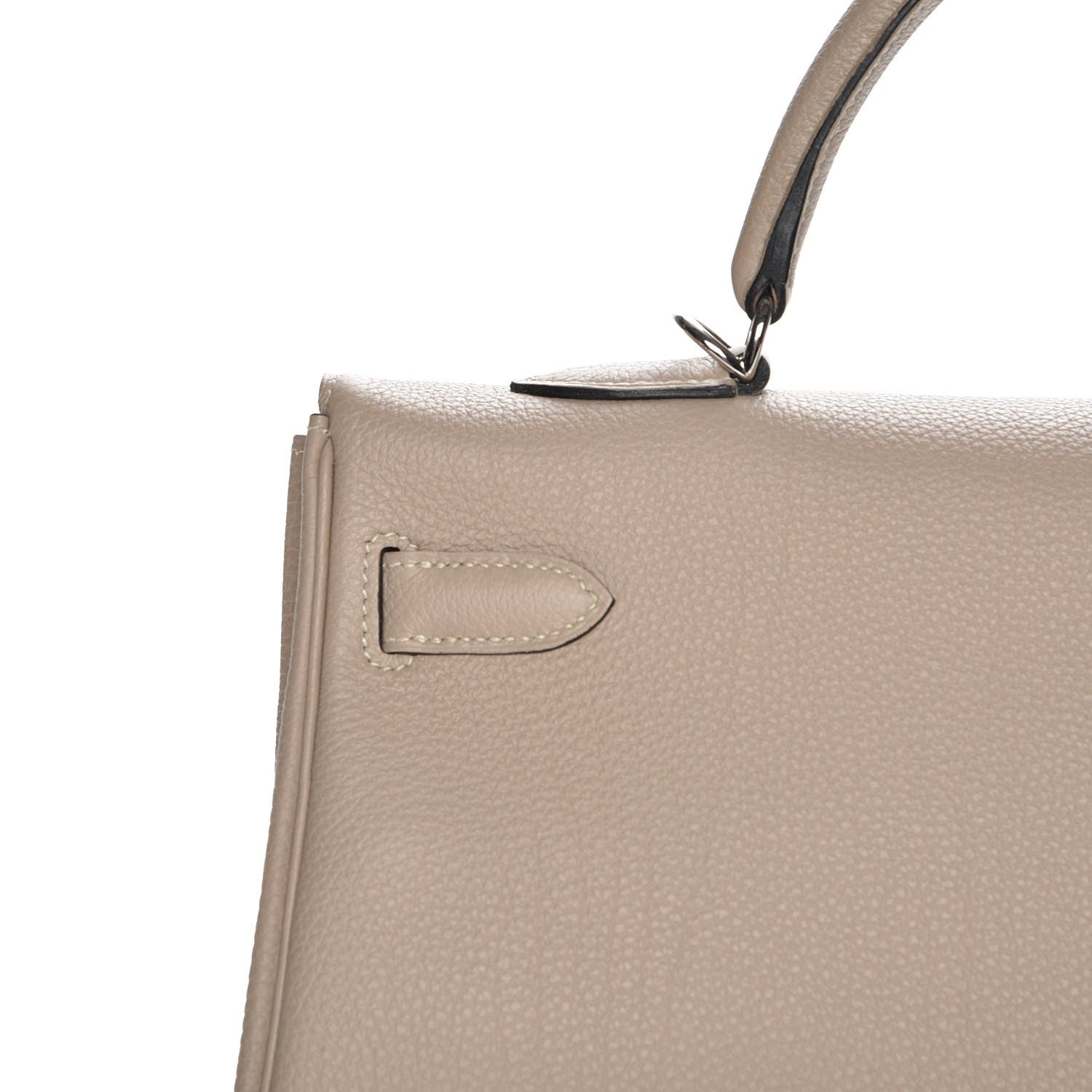 Hermes Togo Kelly Retourne 35 Gris Tourterelle 28 of 32