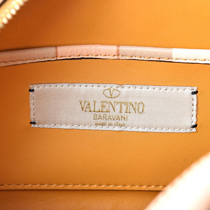 Valentino Garavani Vitello Native Couture 1975 Rockstud Camera Crossbody Bag Orange Multicolor 6 of 10