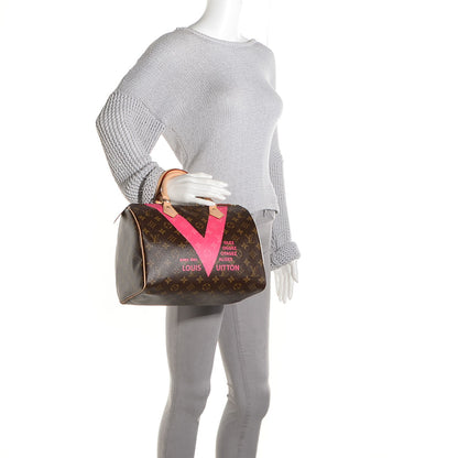 Louis Vuitton Monogram Speedy 30 V Grenade 2 of 7