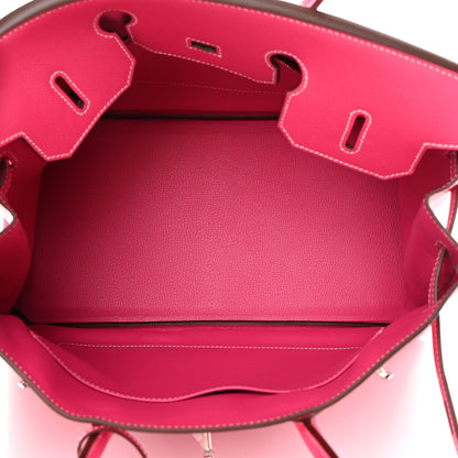 Hermes Epsom Birkin 35 Rose Tyrien 5 of 14