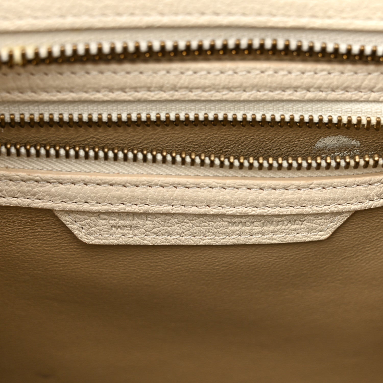 Celine Goatskin Micro Luggage White 6 of 18