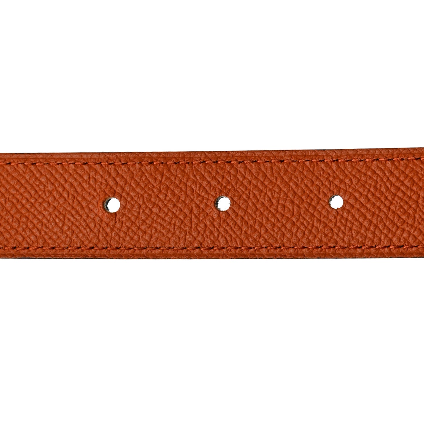 Swift Epsom 24mm Mini Martelee Constance Belt 80 32 Black Orange