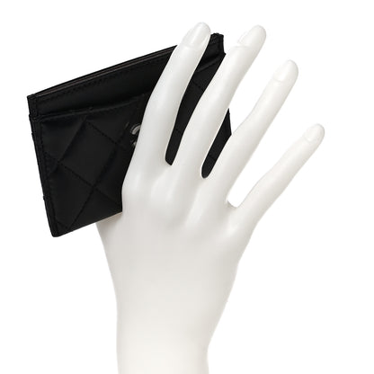 Chanel Lambskin Quilted Card Holder Black 2 of 12