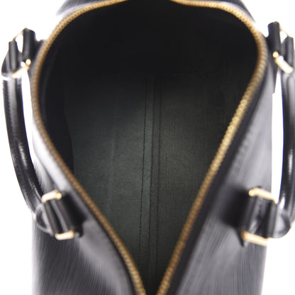 Louis Vuitton Epi Speedy 25 Black 5 of 12