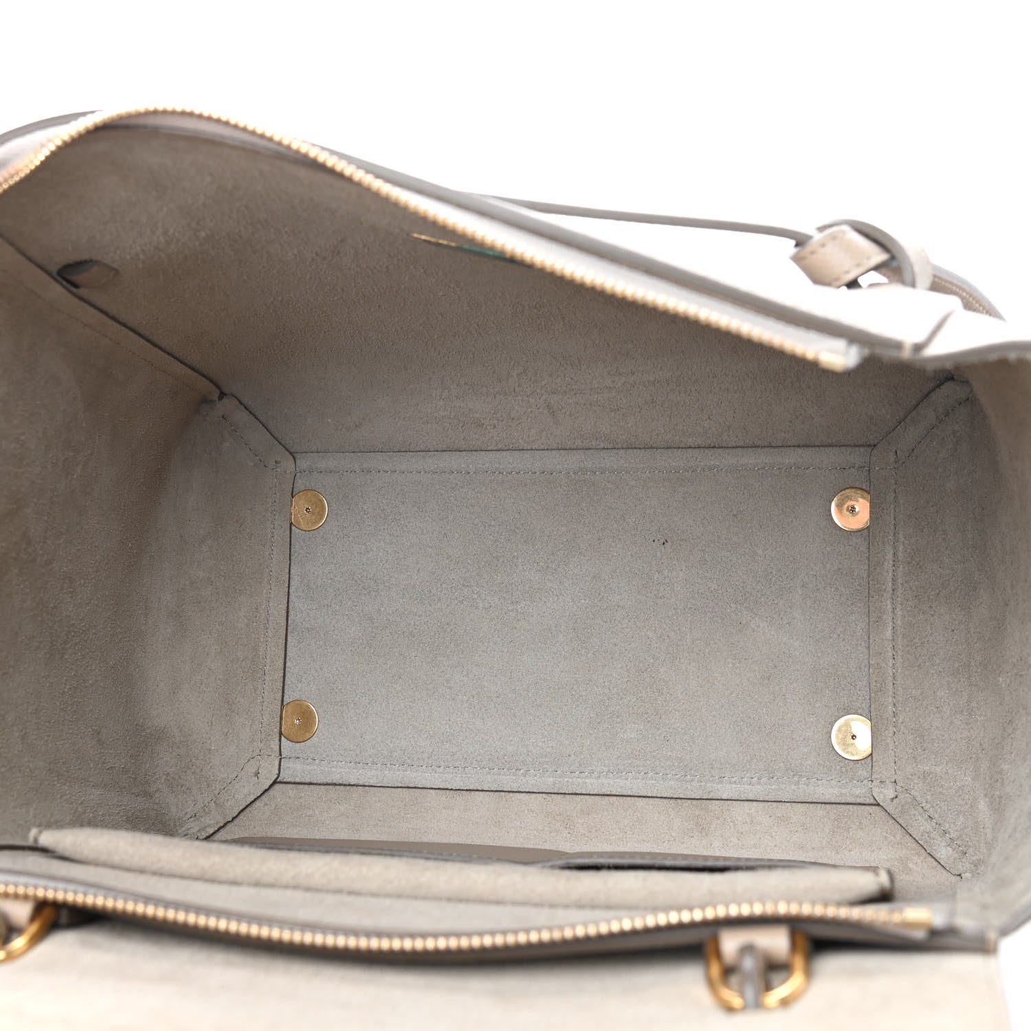 Celine Grained Calfskin Mini Belt Bag Light Taupe 5 of 12