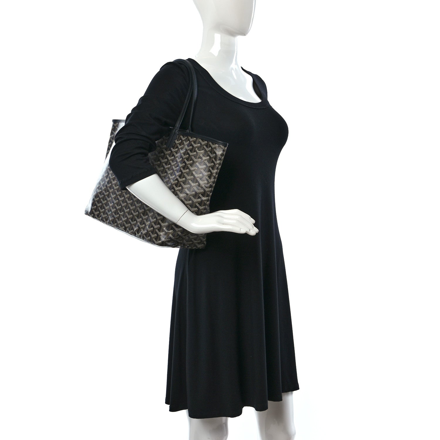 Goyard Goyardine Saint Louis PM Black 1 of 11