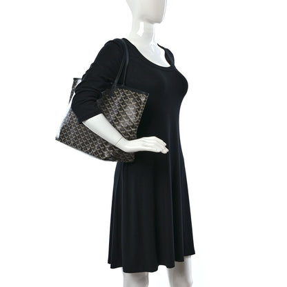 Goyard Goyardine Saint Louis PM Black 1 of 11