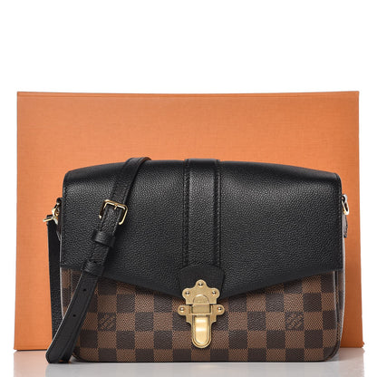 Louis Vuitton Damier Ebene Clapton Black 7 of 9