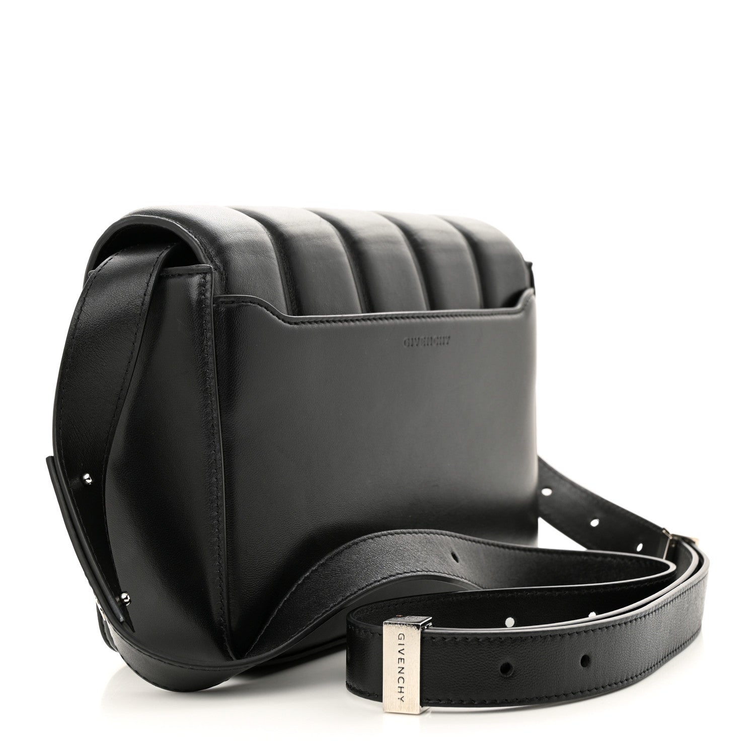 Givenchy Lambskin 4G Medium Padded Crossbody Bag Black 3 of 15