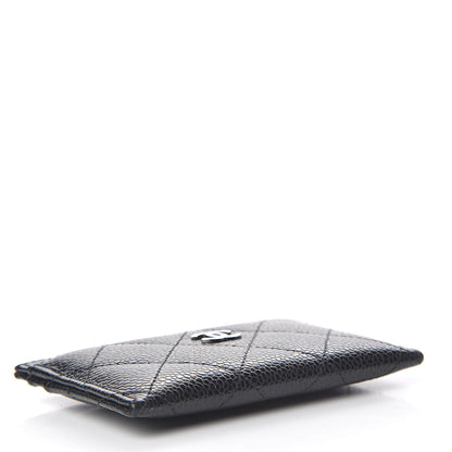 Chanel Caviar Quilted Card Holder Black 4 of 8