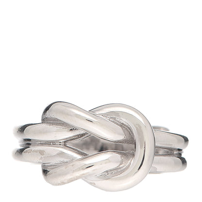 Gucci Sterling Silver Knot Ring 58 8.25 1 of 4
