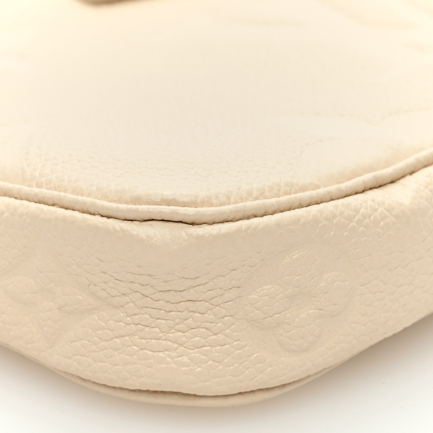 Louis Vuitton Empreinte Monogram Giant Multi Pochette Accessories Mini Pochette Cream 9 of 9