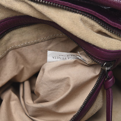Bottega Veneta Cervo Patchwork Hobo Aubergine 7 of 12