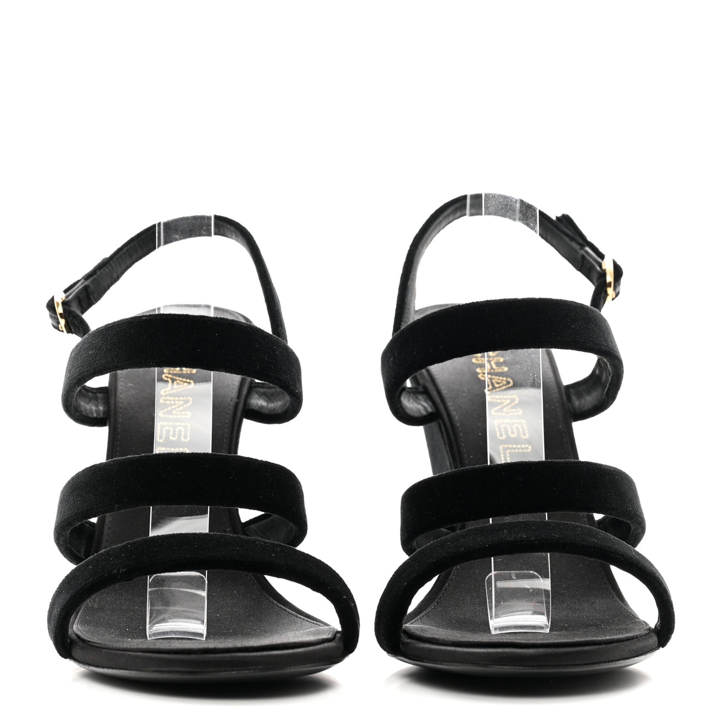 Velvet CC Sandals 40.5 Black
