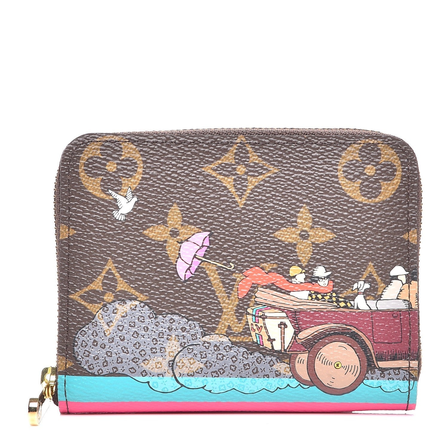 Louis Vuitton Monogram 2015 Christmas Animation Zippy Coin Purse 1 of 7