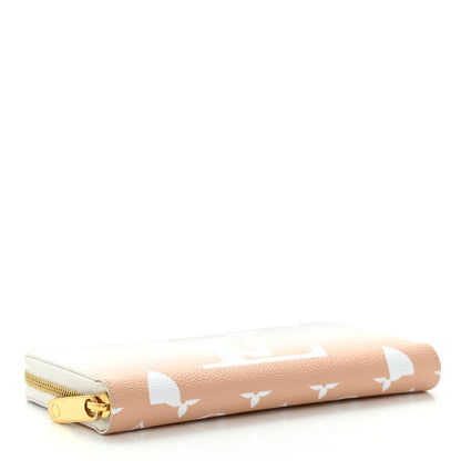 Louis Vuitton Monogram Giant By The Pool Zippy Wallet Brume 4 of 9