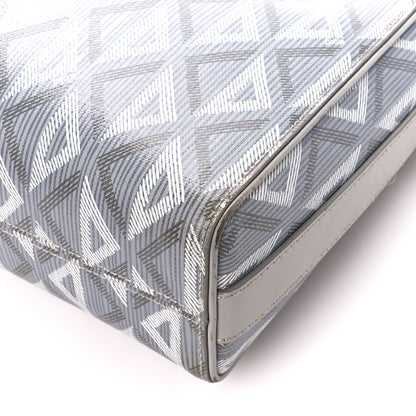 Christian Dior Coated Canvas CD Messenger Gray 12 of 13