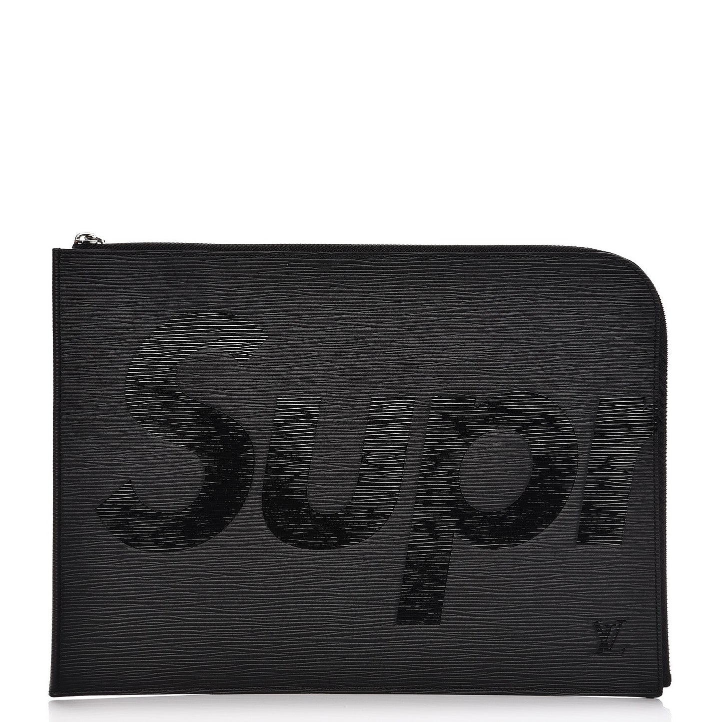 X SUPREME Epi Pochette Jour GM Black