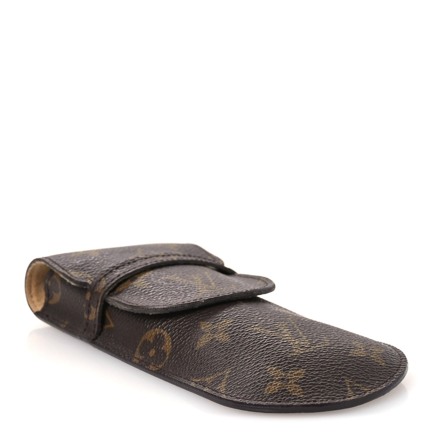 Louis Vuitton Monogram Glasses Sunglasses Case w Flap 4 of 7