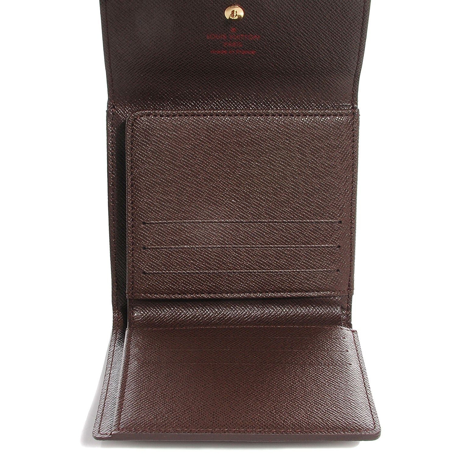 Louis Vuitton Damier Ebene Elise Wallet 6 of 8