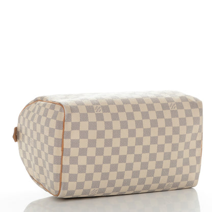 Louis Vuitton Damier Azur Speedy 30 4 of 9