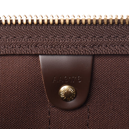 Louis Vuitton Damier Ebene Keepall Bandouliere 55 7 of 10