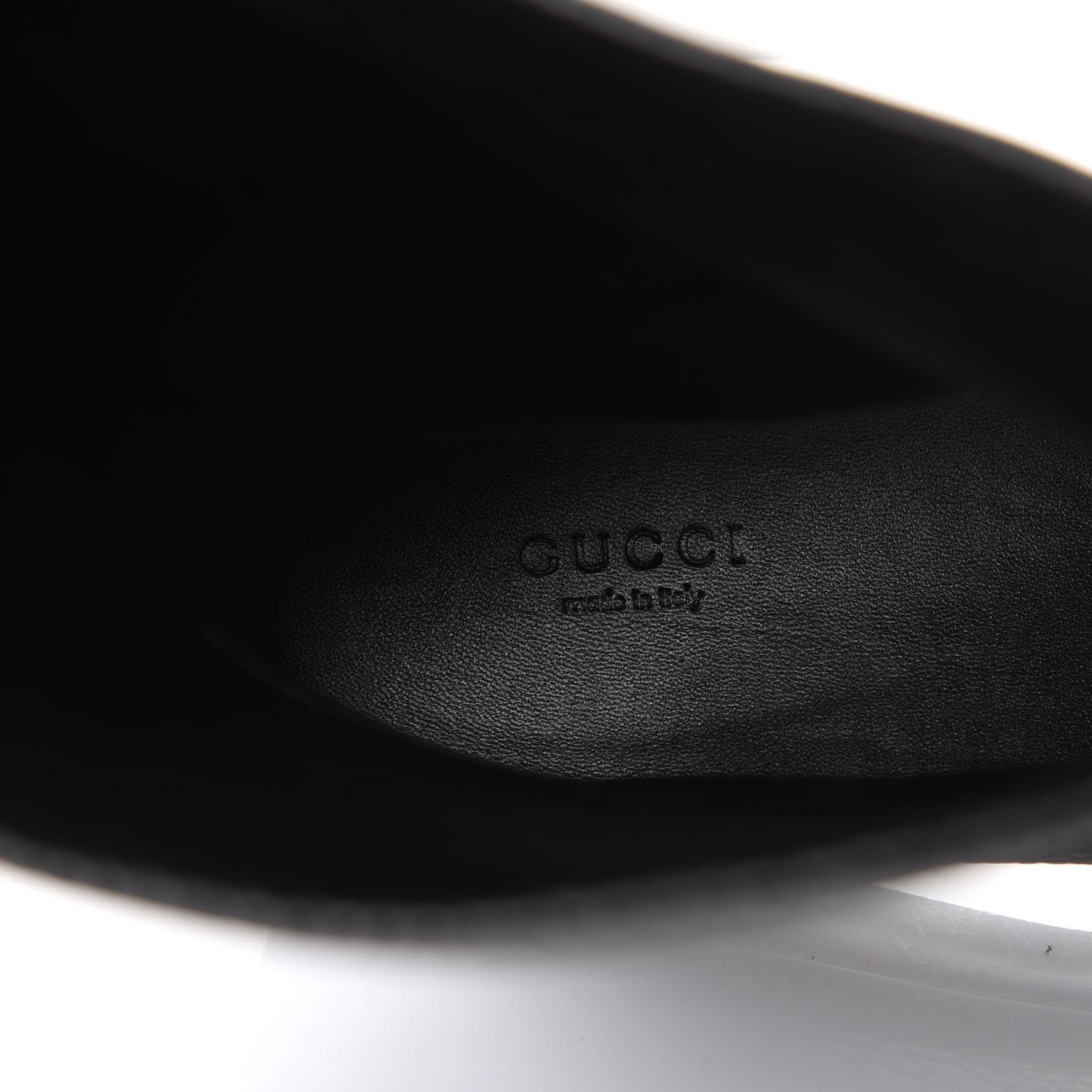 Gucci Calfskin Microguccissima Boots 39.5 Black 8 of 9