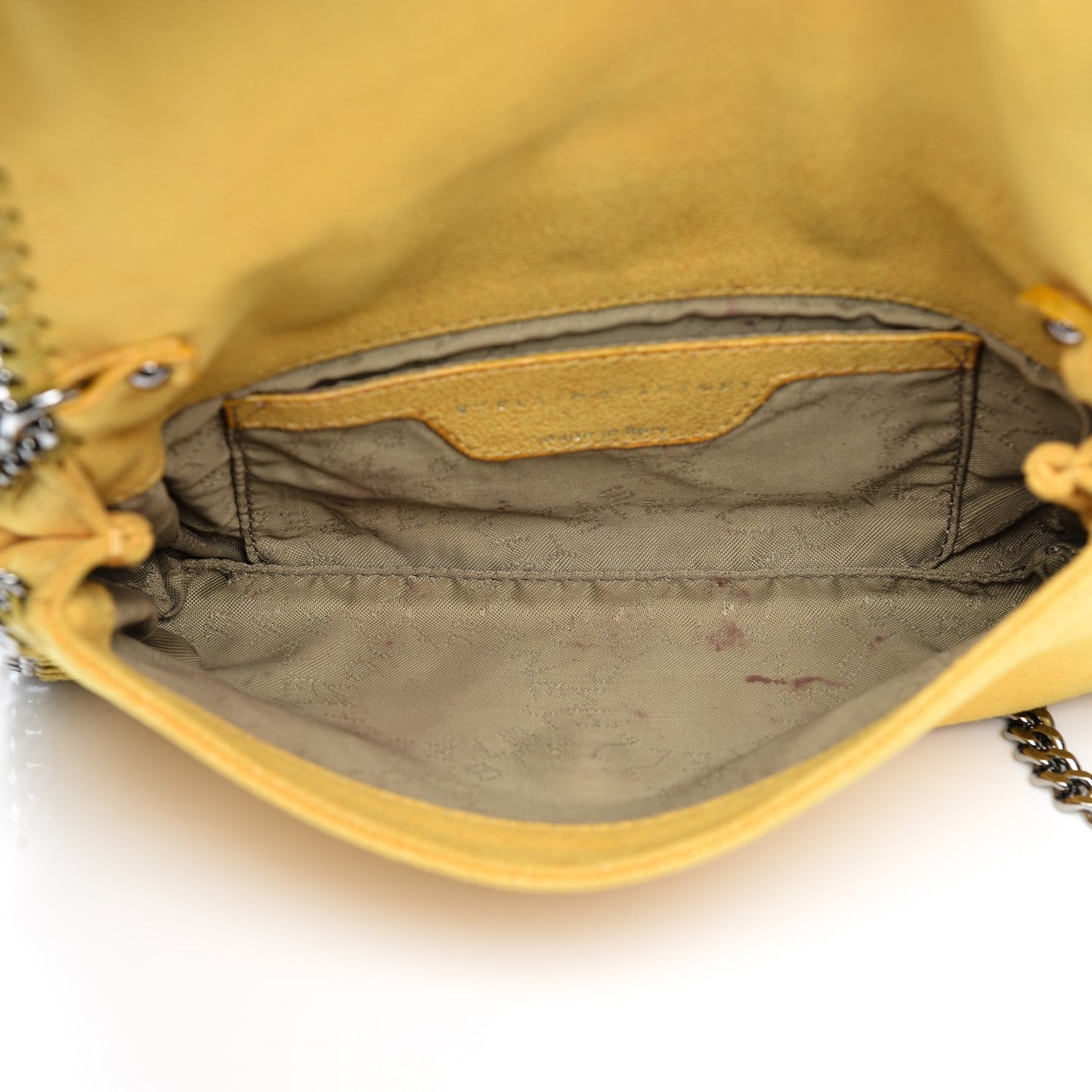 Shaggy Deer Falabella Crossbody Bag Yellow