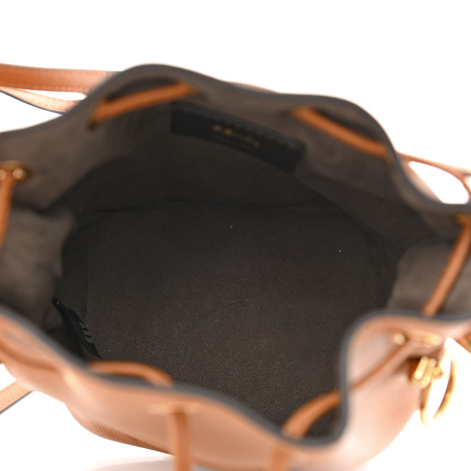 Fendi Vitello Cruise F is Fendi Mini Mon Tresor Bucket Bag Nocciola 5 of 11