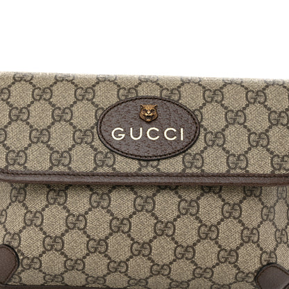 Gucci GG Supreme Monogram Neo Vintage Web Belt Bag Brown 8 of 10