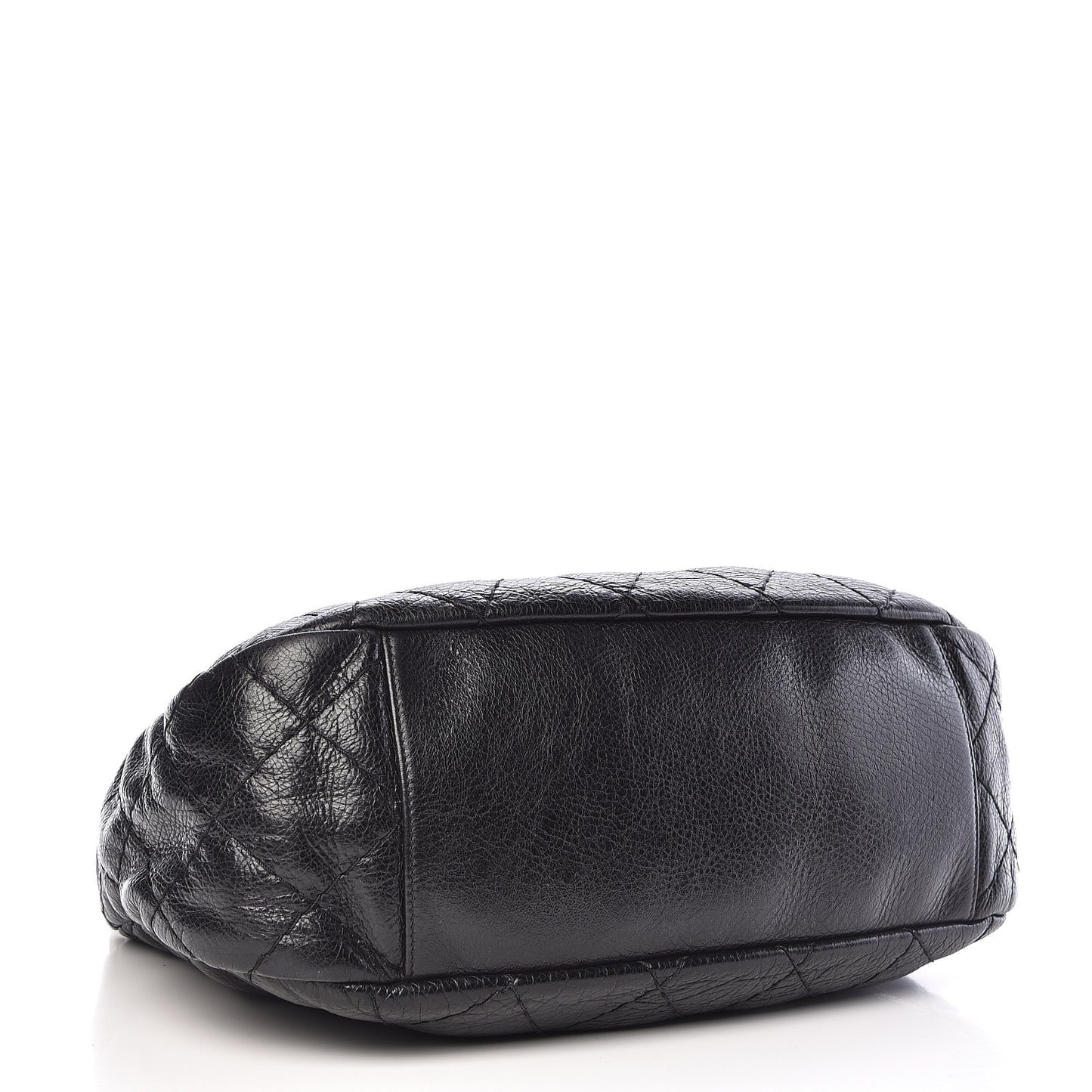 Glazed Calfskin On The Road Hobo Black