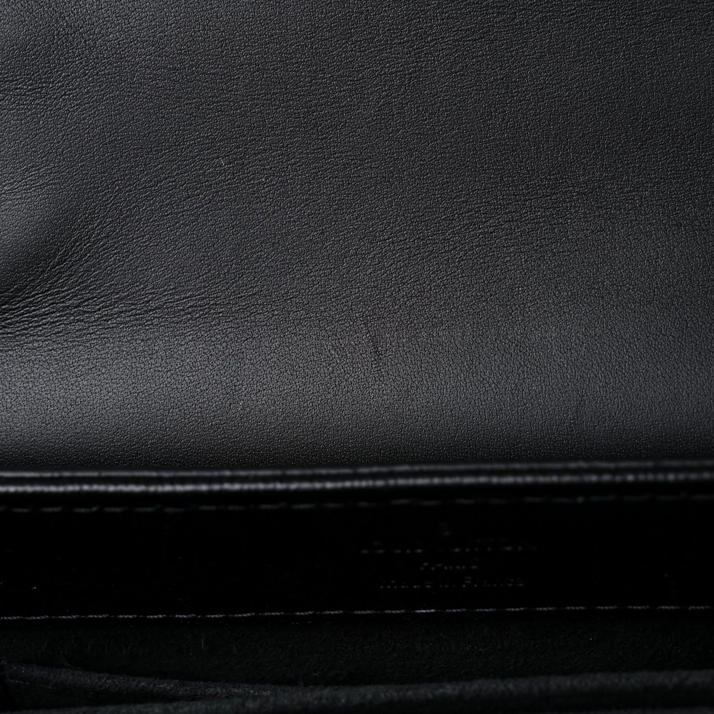 Monogram Cuir Plume Ecume Very Chain Bag Black