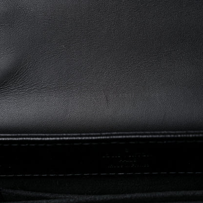 Louis Vuitton Monogram Cuir Plume Ecume Very Chain Bag Black 8 of 10