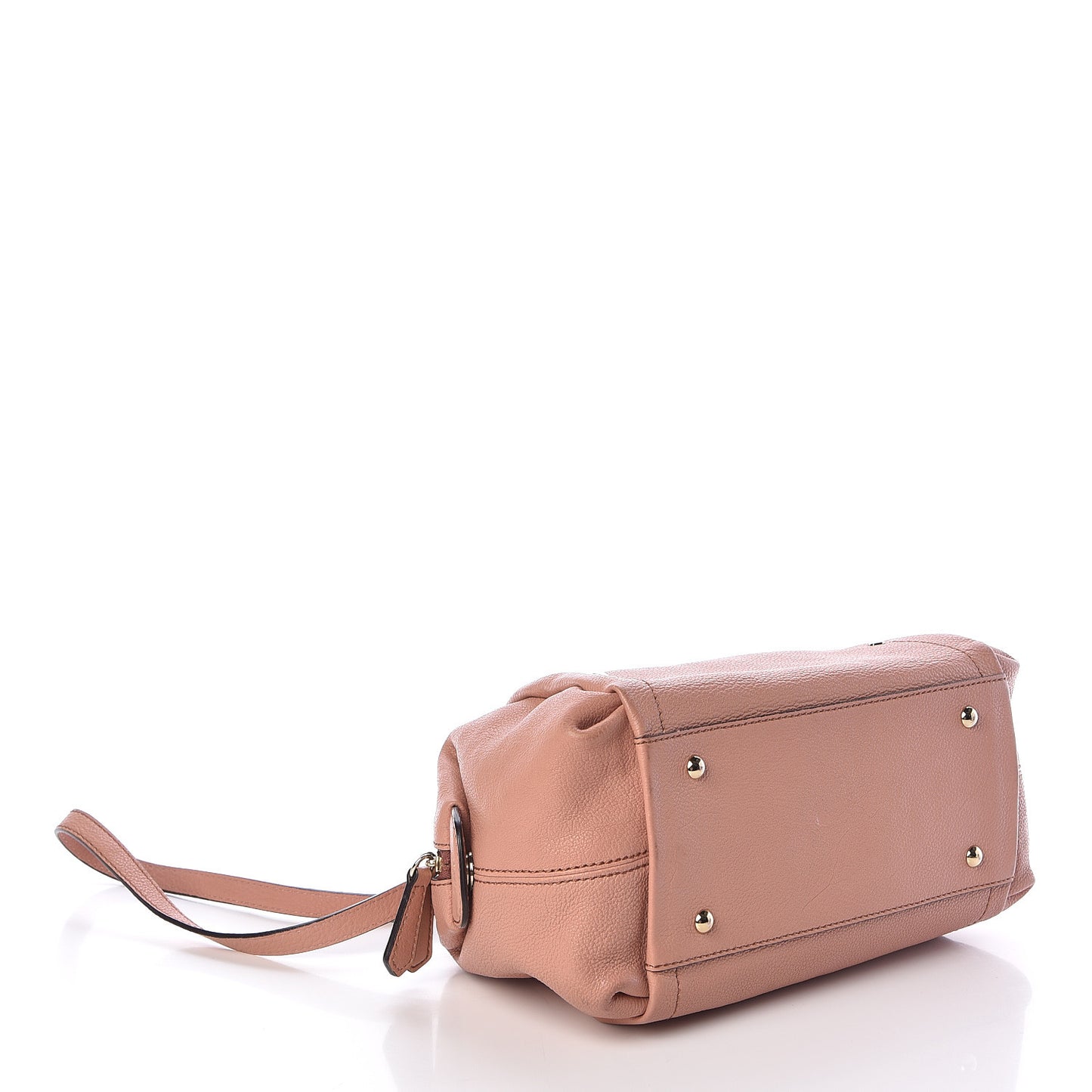 Calfskin Bowler Bag Pink