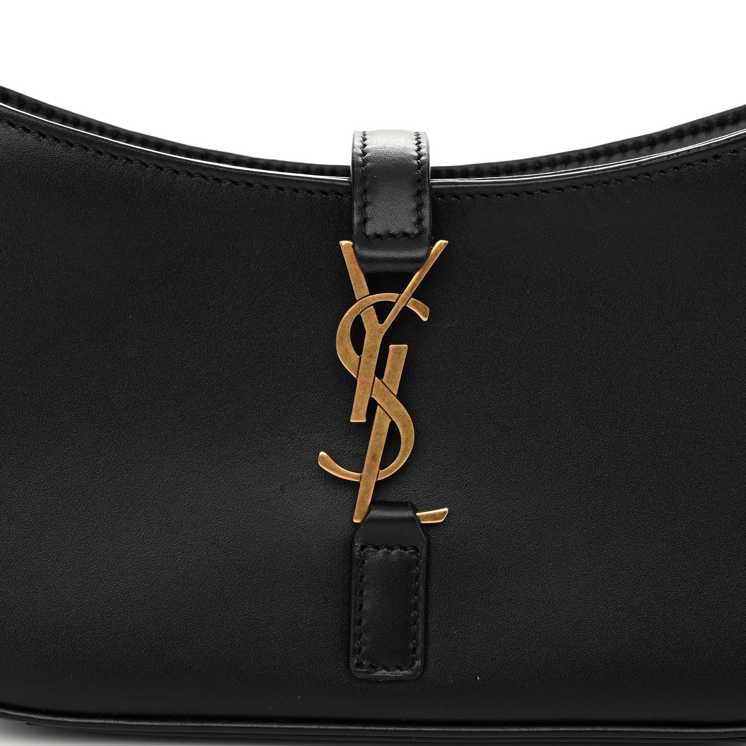 Saint Laurent Smooth Calfskin Le 5 A 7 Mini Hobo Black 7 of 9