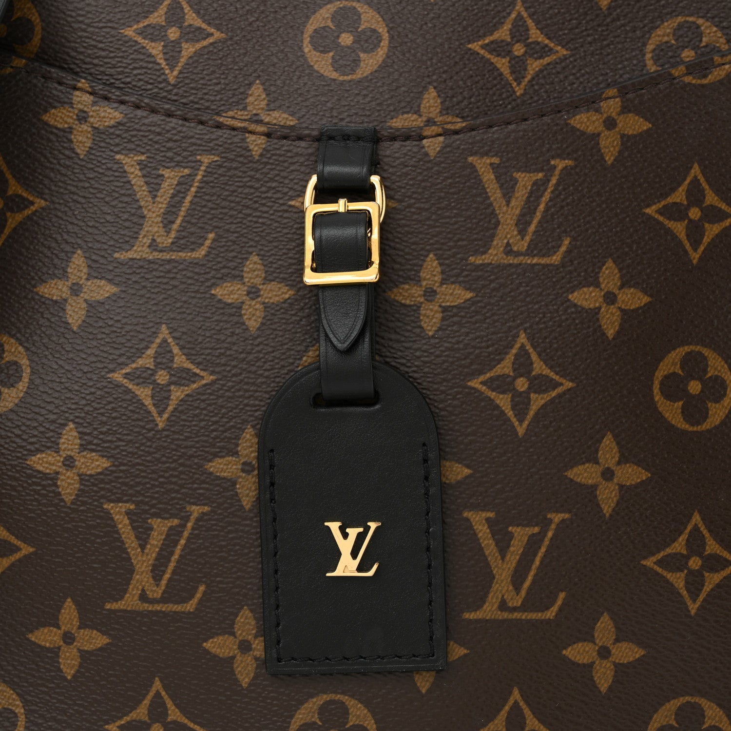 Louis Vuitton Monogram Odeon MM Black 7 of 11