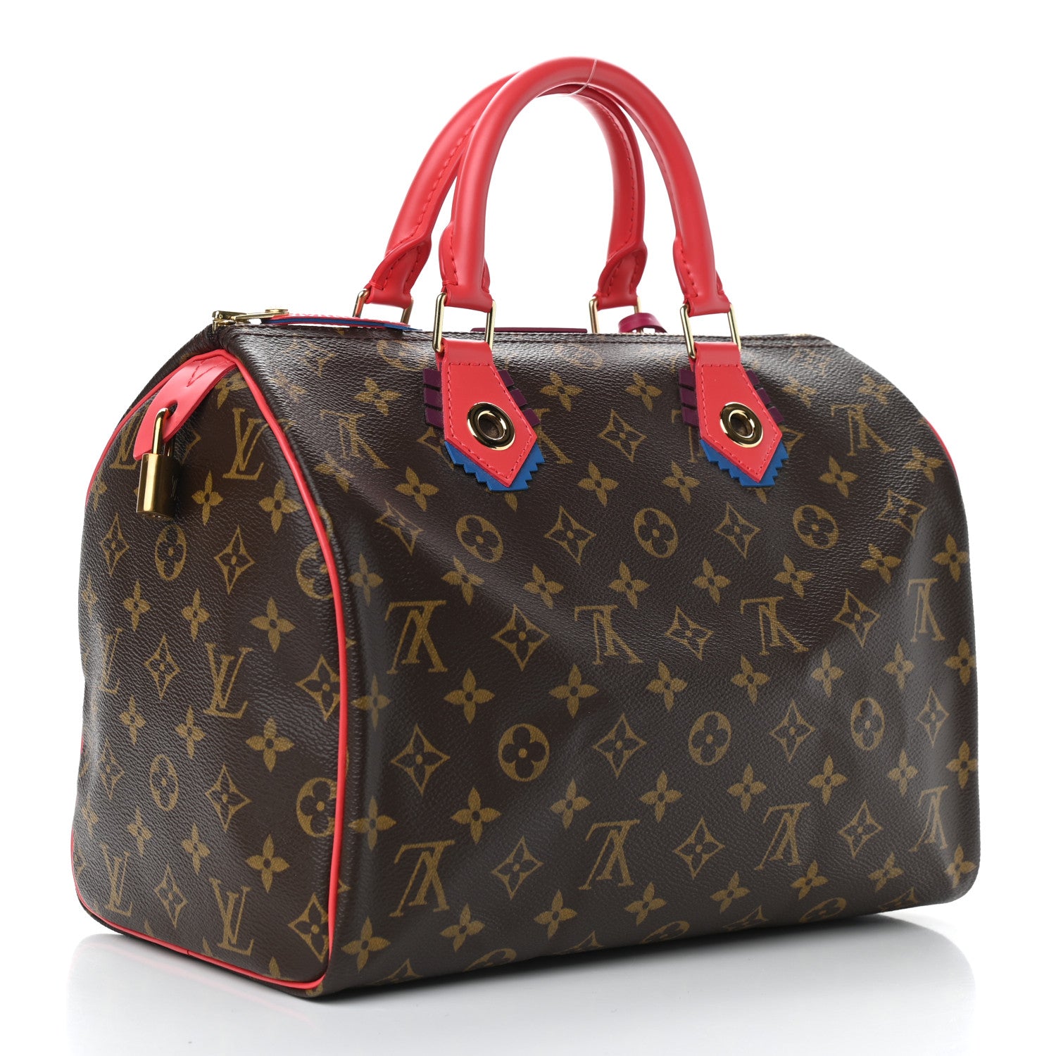 Louis Vuitton Monogram Totem Speedy 30 Flamingo 3 of 8