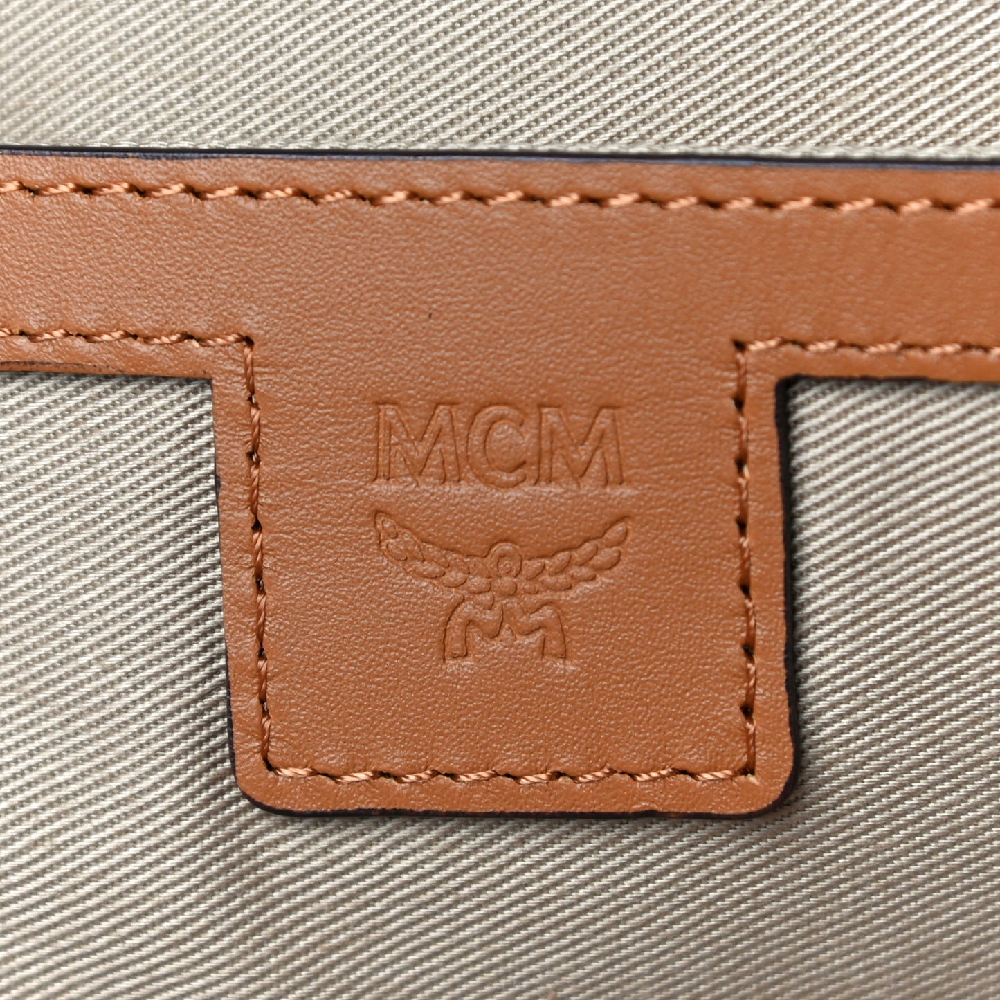 Visetos Mens Medium Stark Backpack Cognac