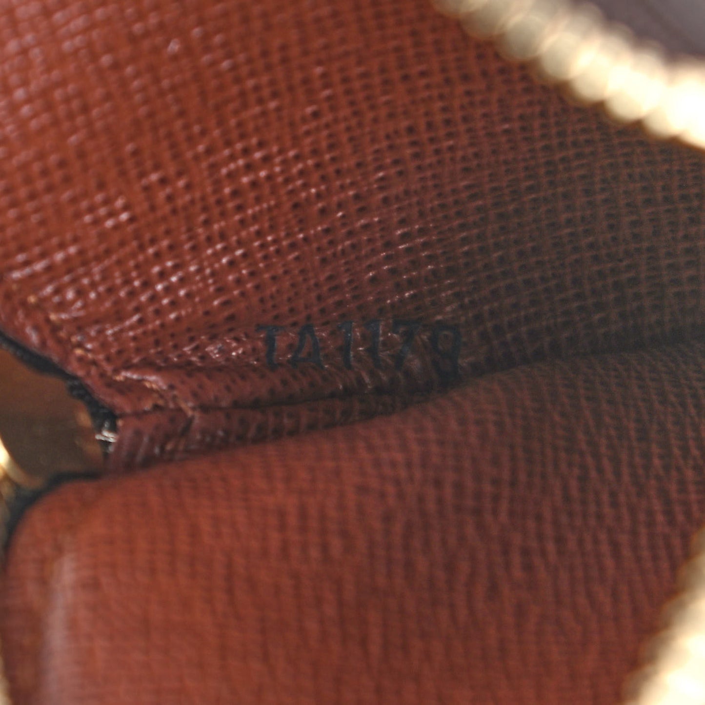 Monogram Round Coin Purse