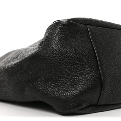 Saint Laurent Grained Deerskin Bea Tote Black 7 of 8