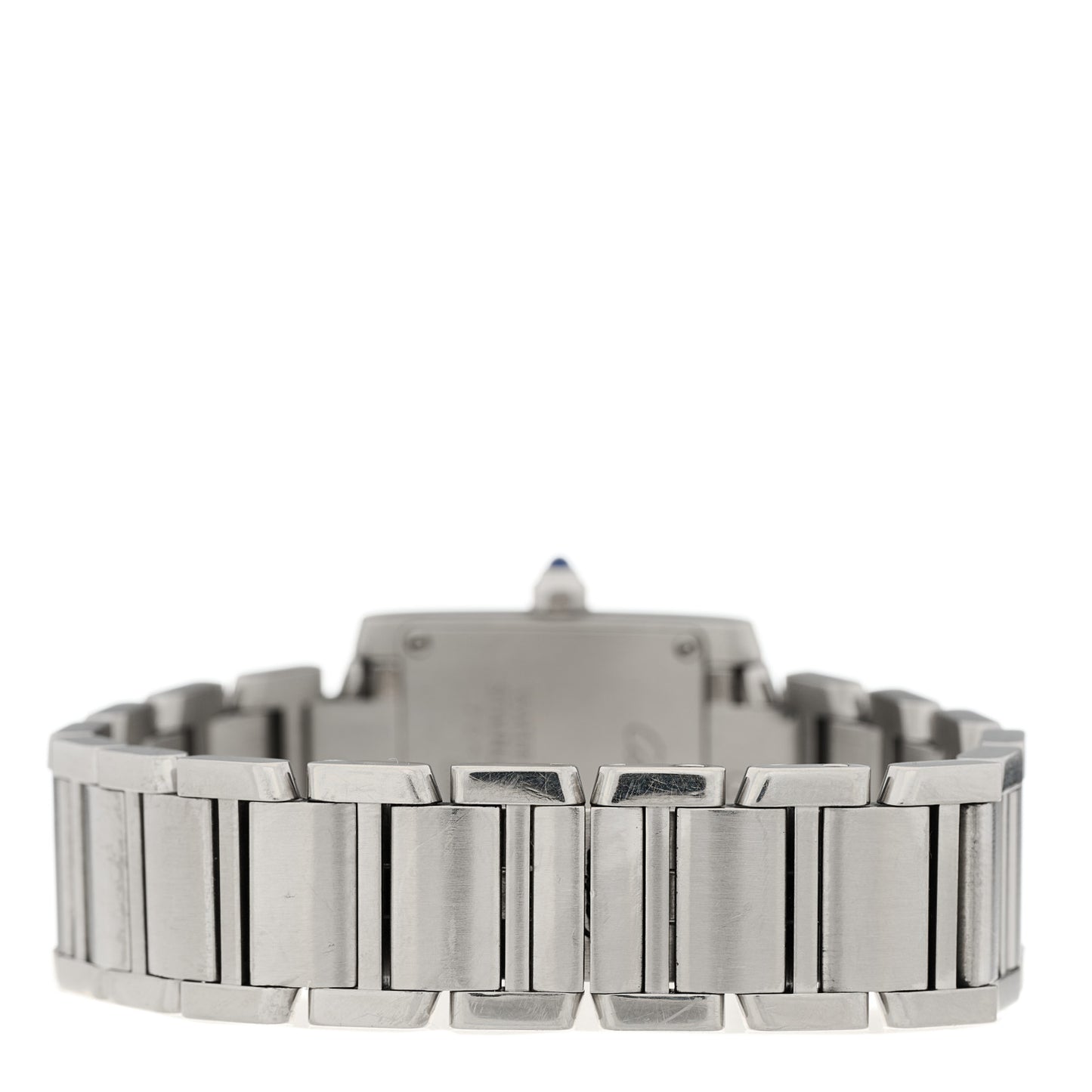Stainless Steel 20mm Tank Francaise Quartz Watch